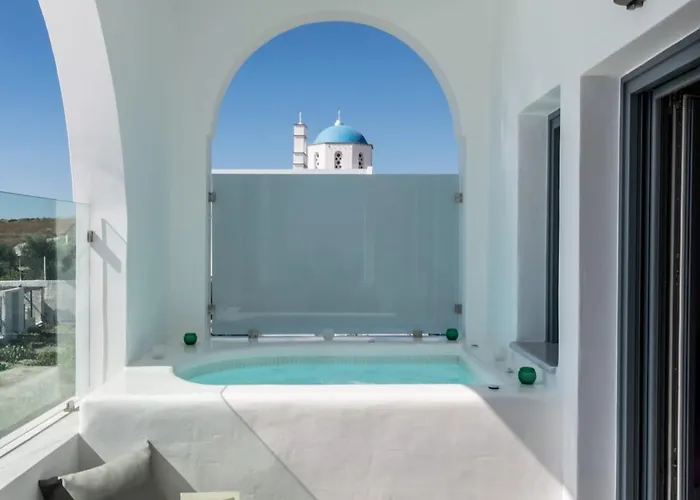 Villa Aspronisi Luxury With Caldera View Megalochori (Santorini)