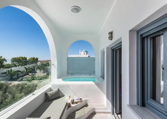 Villa Aspronisi Luxury With Caldera View Megalochori (Santorini)