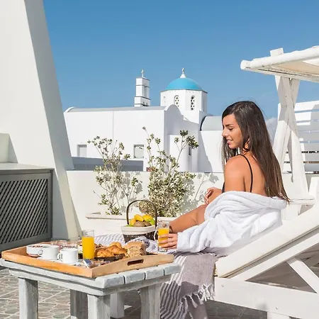 Aspronisi Luxury With Caldera View Megalochori (Santorini)